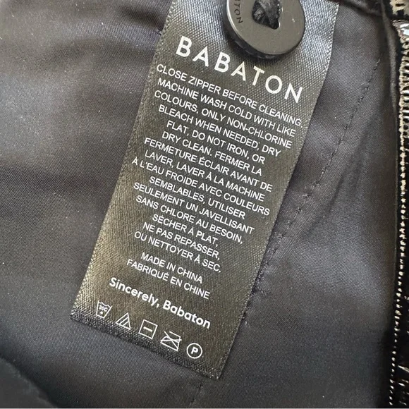 Aritzia Babaton The New Command Pant in Black Gloss Sz 2 - Picture 7 of 11